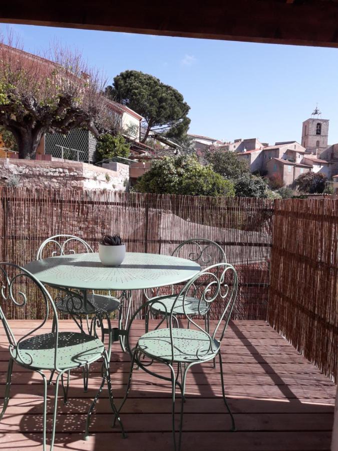 Spacieux Duplex, Vue Mer Et Belle Terrasse Hyères Esterno foto