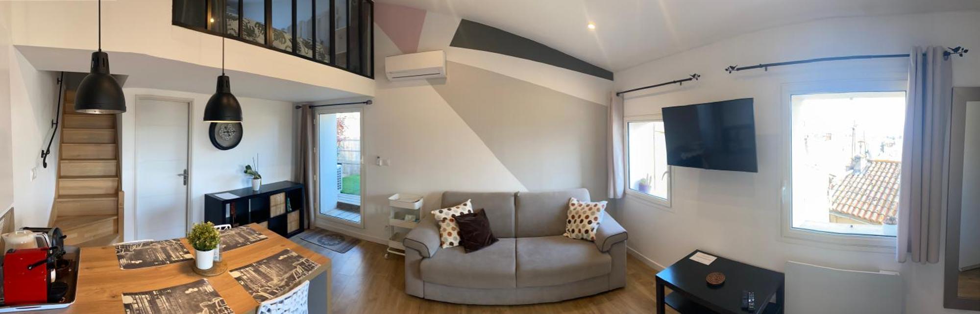 Spacieux Duplex, Vue Mer Et Belle Terrasse Hyères Esterno foto