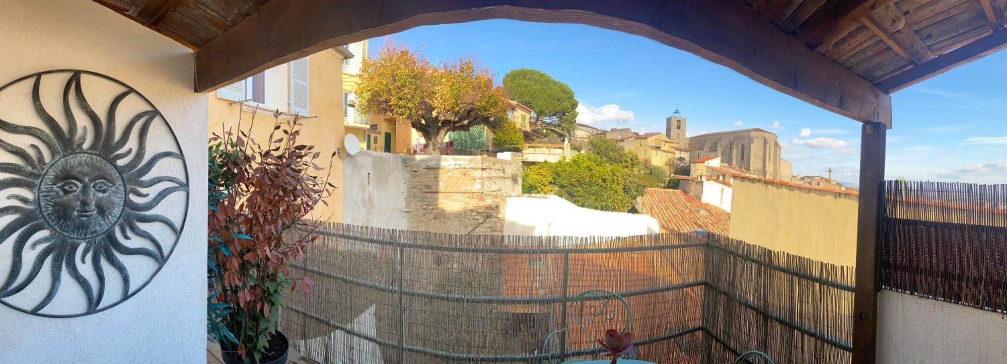 Spacieux Duplex, Vue Mer Et Belle Terrasse Hyères Esterno foto